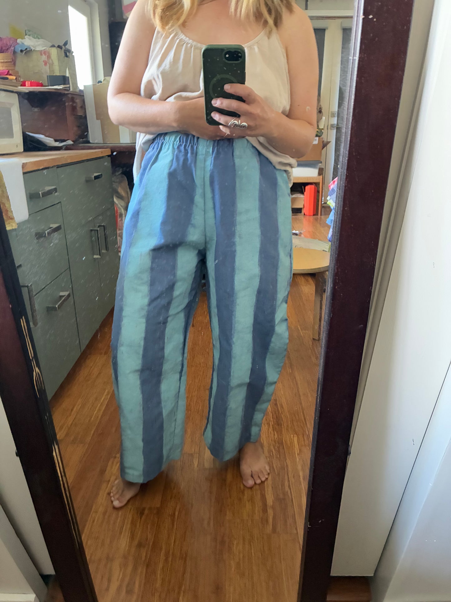 Panter Pants in Primary Watercolor (S/M)