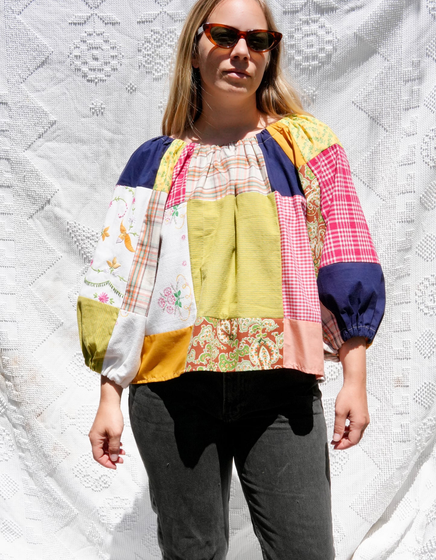 9-Patch Cloud Blouse (S/L)