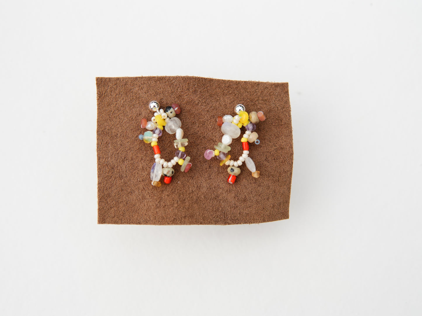 Woven Bead Studs #17
