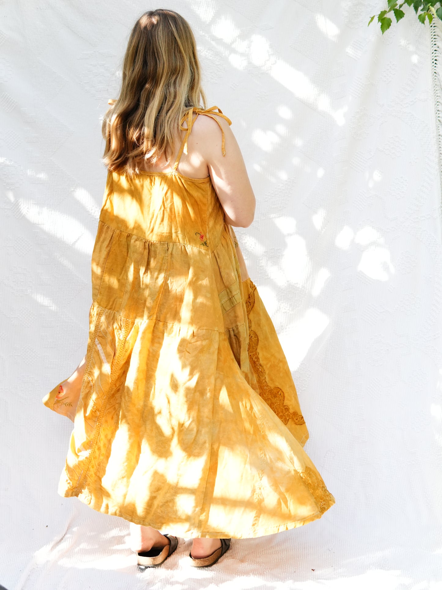 Tiered Linens Dress #1