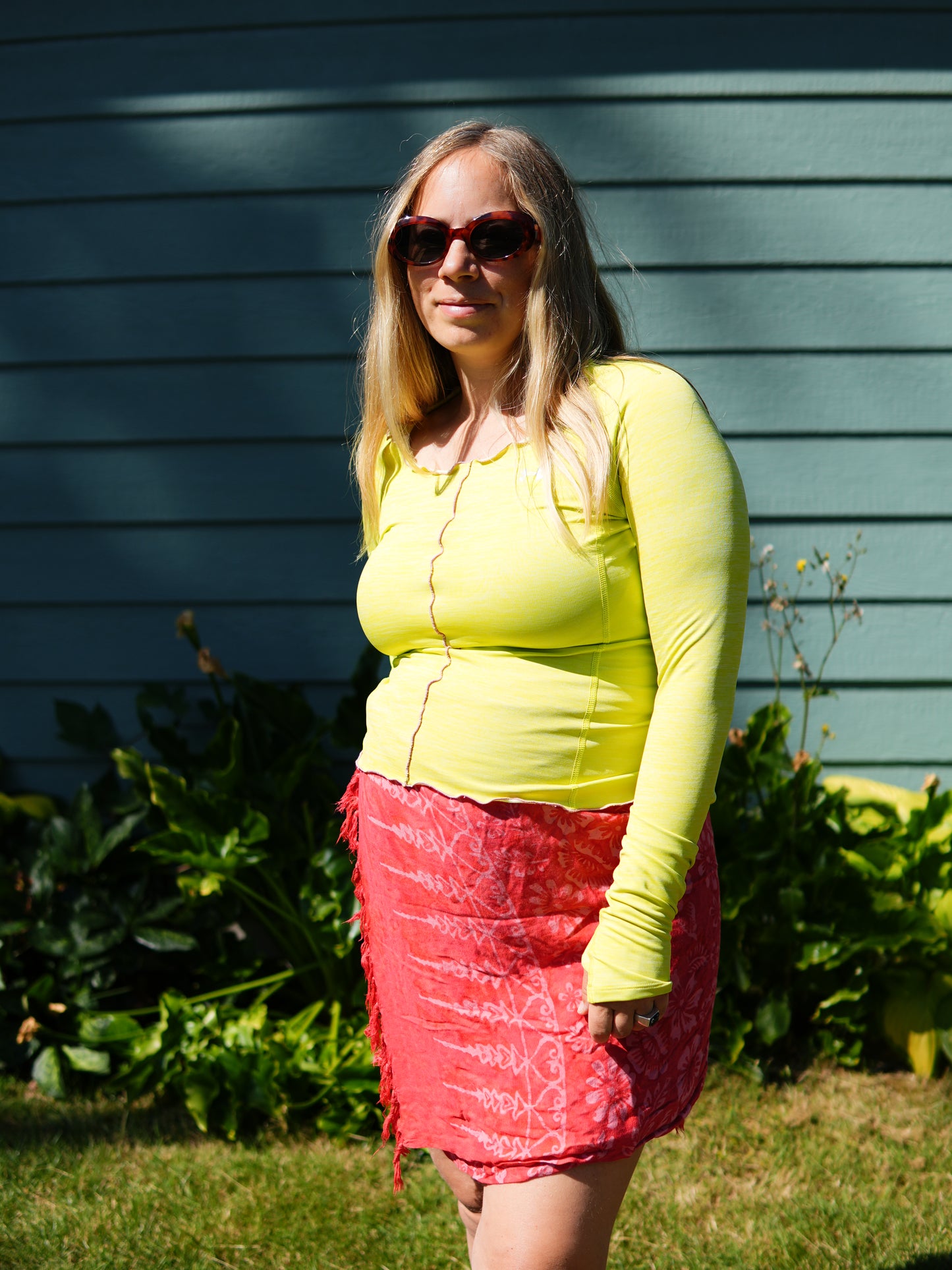 Contrast Sun Shirt #3