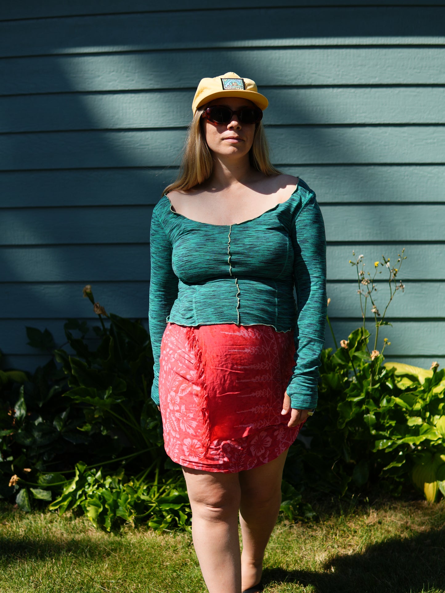 Contrast Sun Shirt #4
