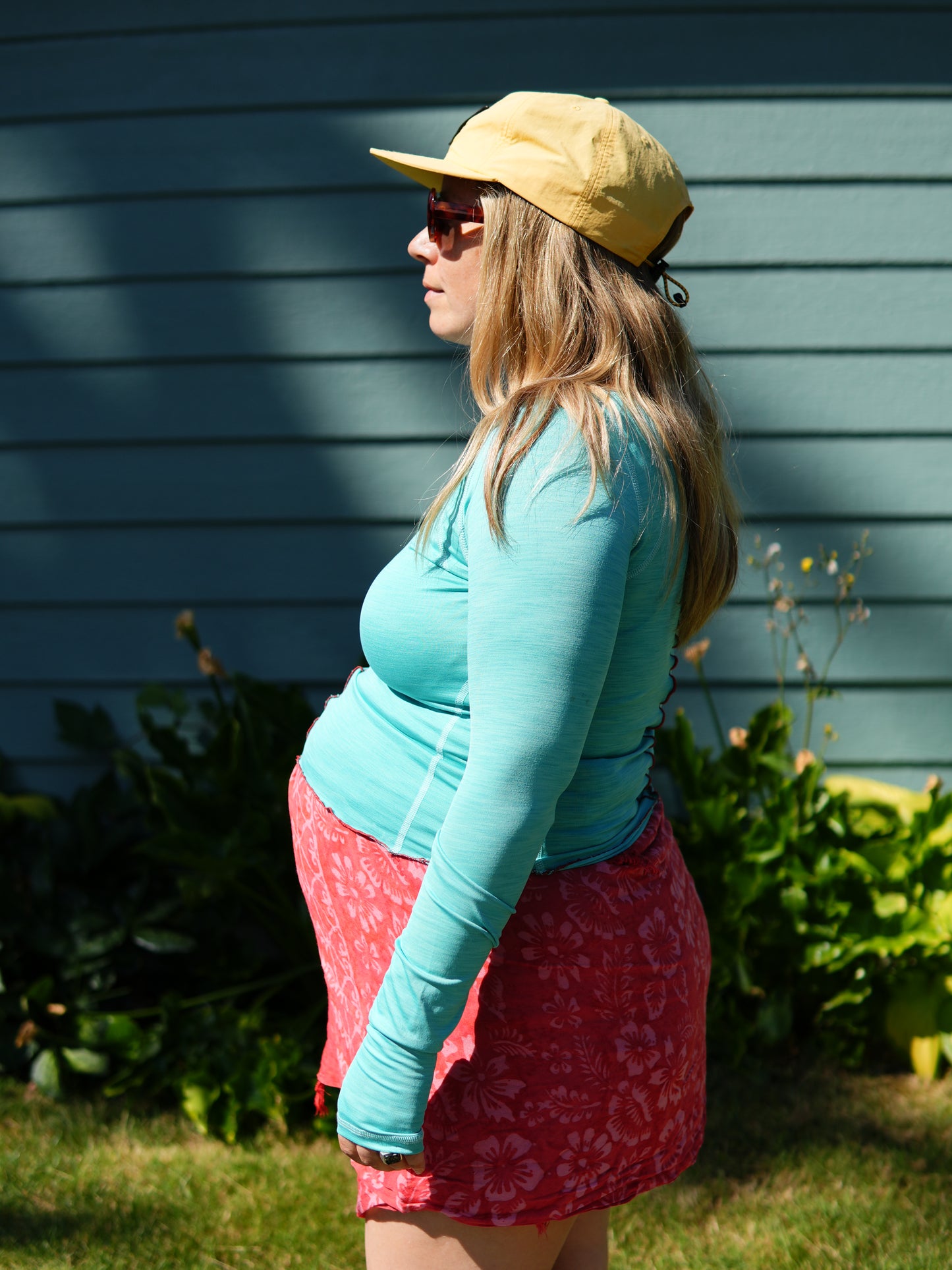 Contrast Sun Shirt #6
