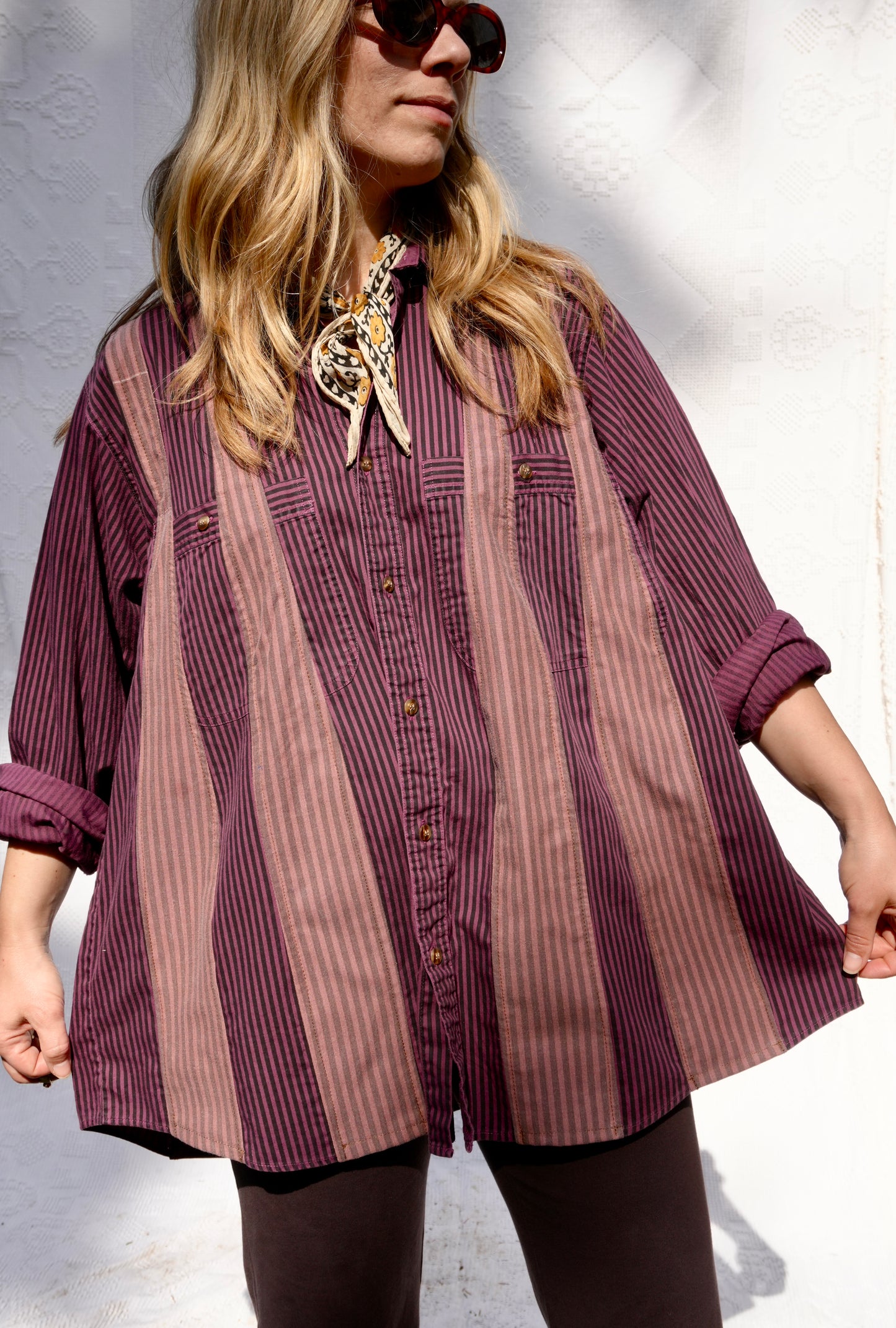 Piecework Tunic Blouse #3