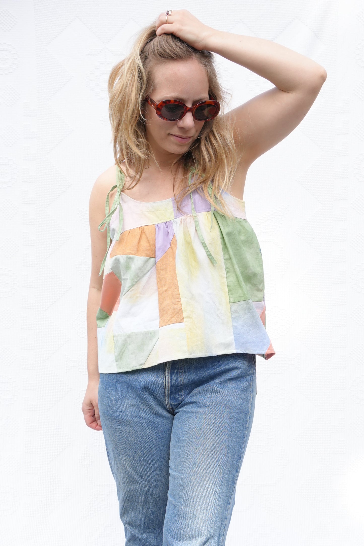 Quilt Tie Tank #1