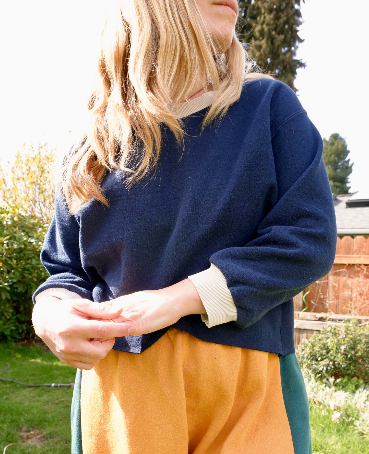 Reworked Sweatshirt #1 (Navy)