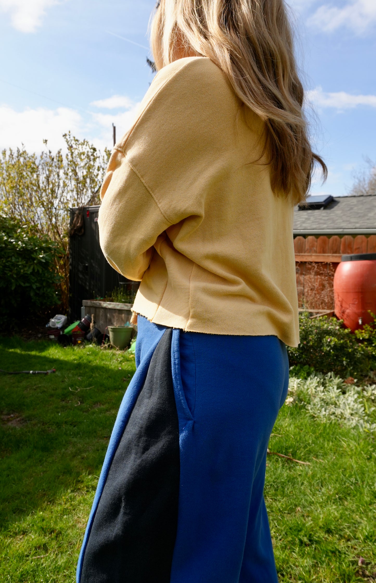 Reworked Sweatshirt #2 (Butter)