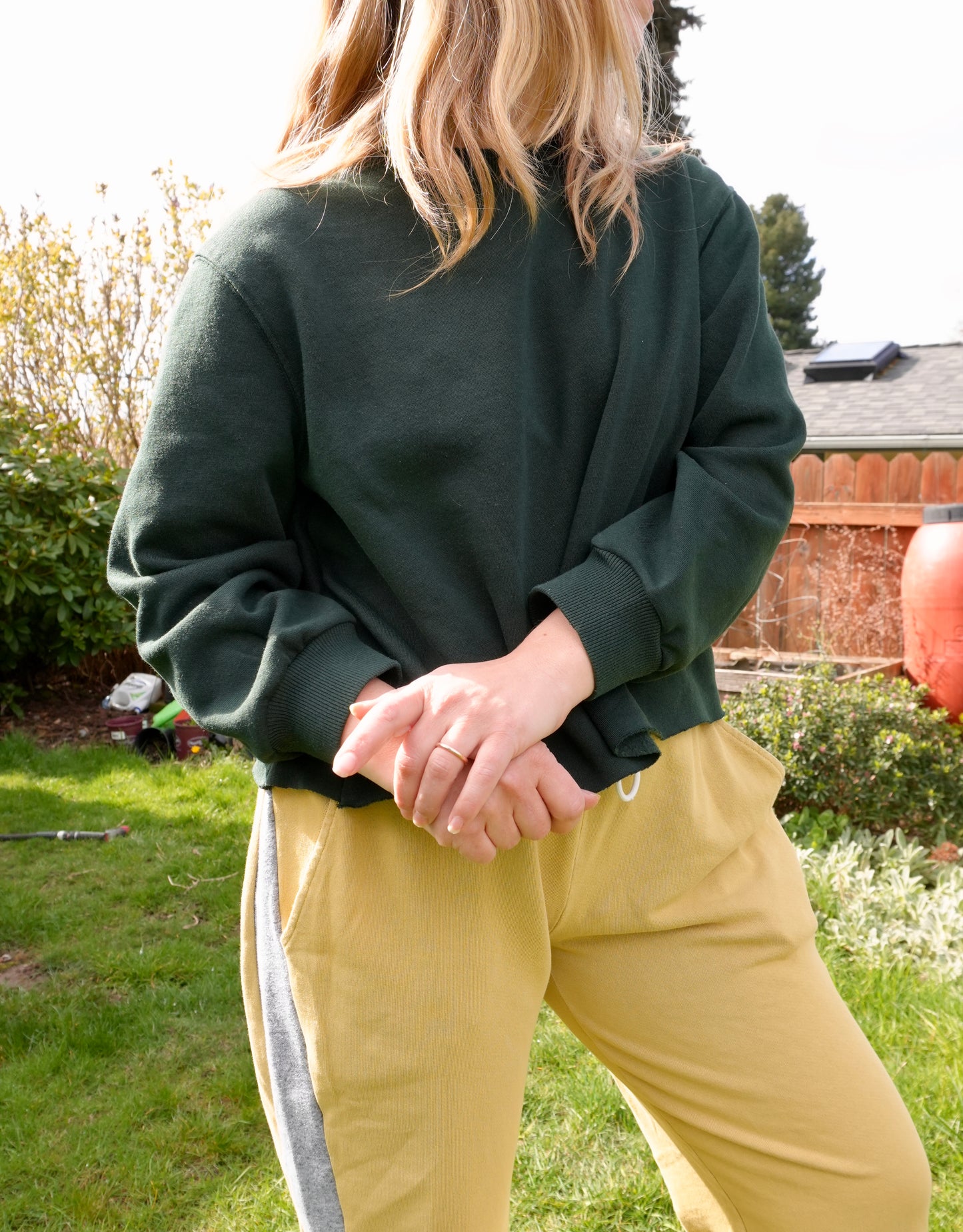 Reworked Sweatshirt #3 (Forest)