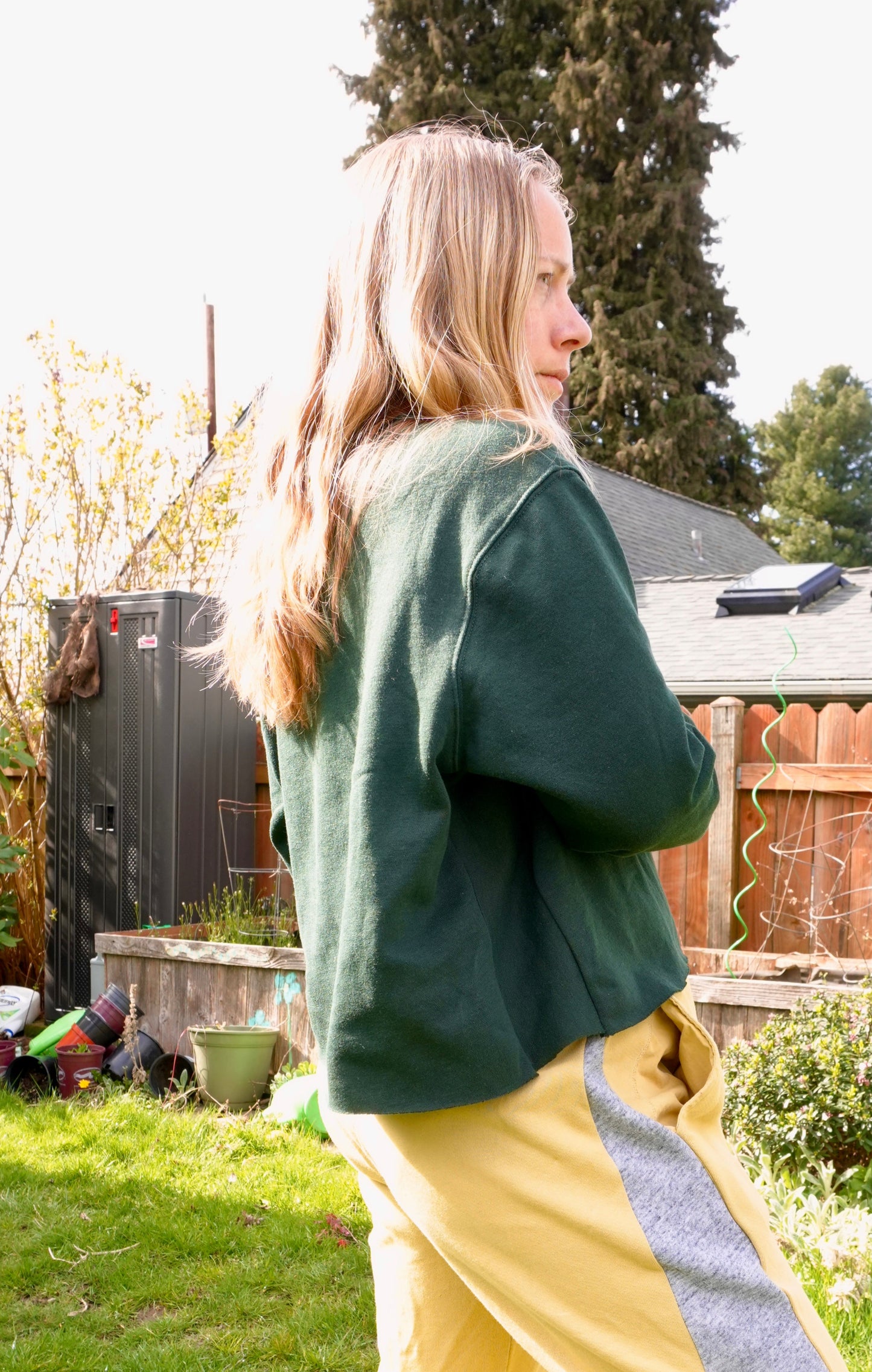 Reworked Sweatshirt #3 (Forest)