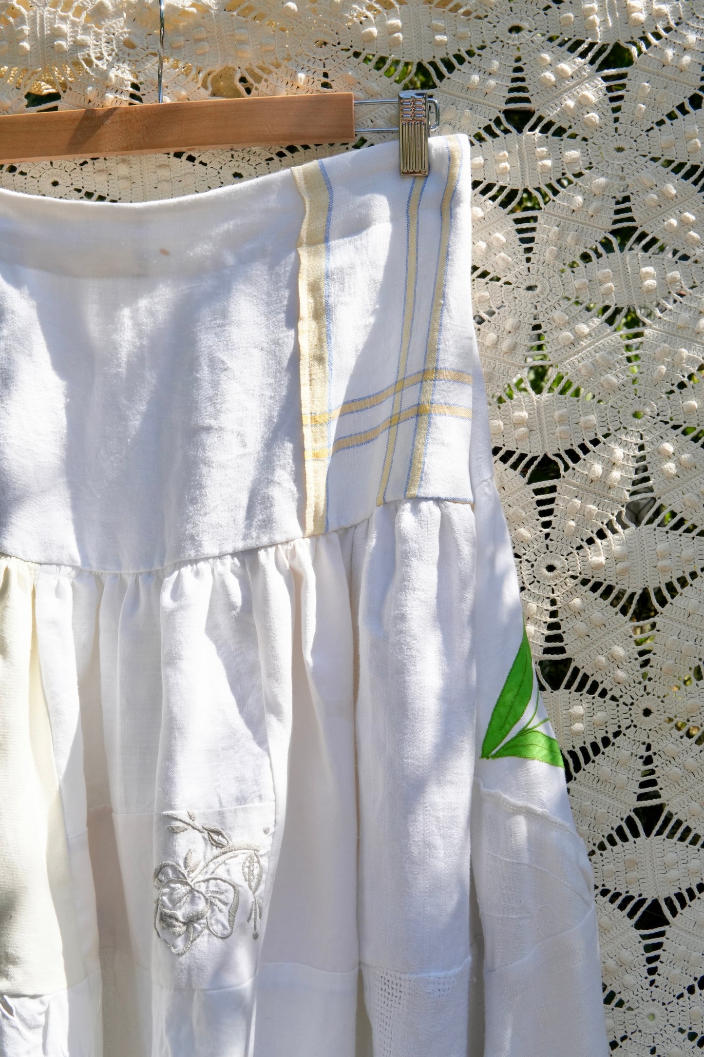 Tiered Linens Skirt (Size 2)