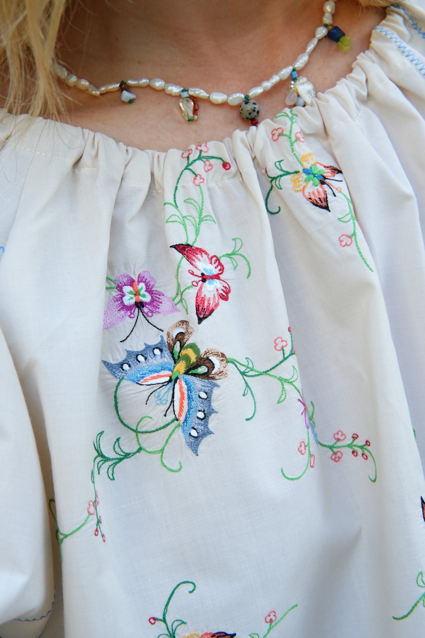 Short Sleeve Butterfly Blouse (S/L)
