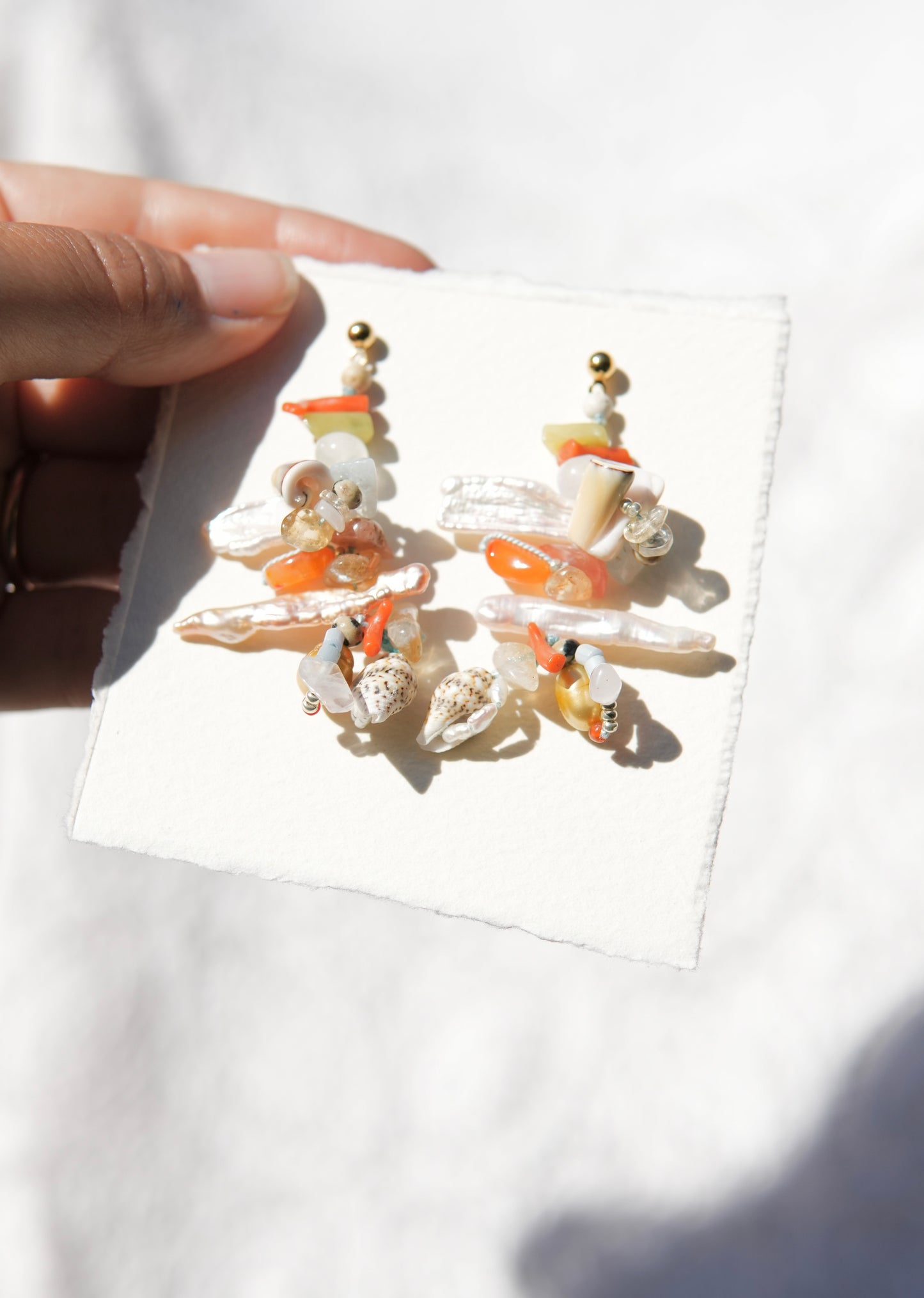 Pearly Sculpture Drops #7