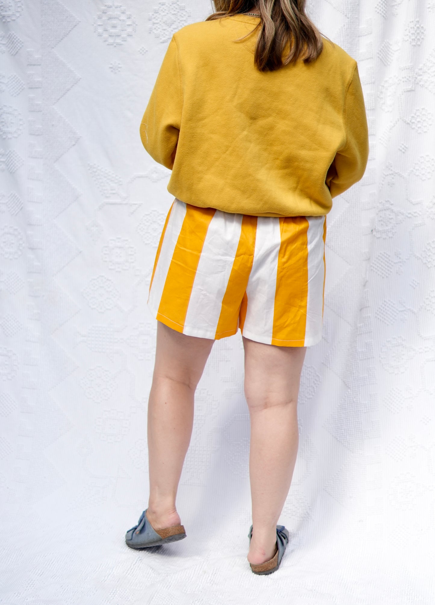 Wide Stripe Easy Shorts (M/L)
