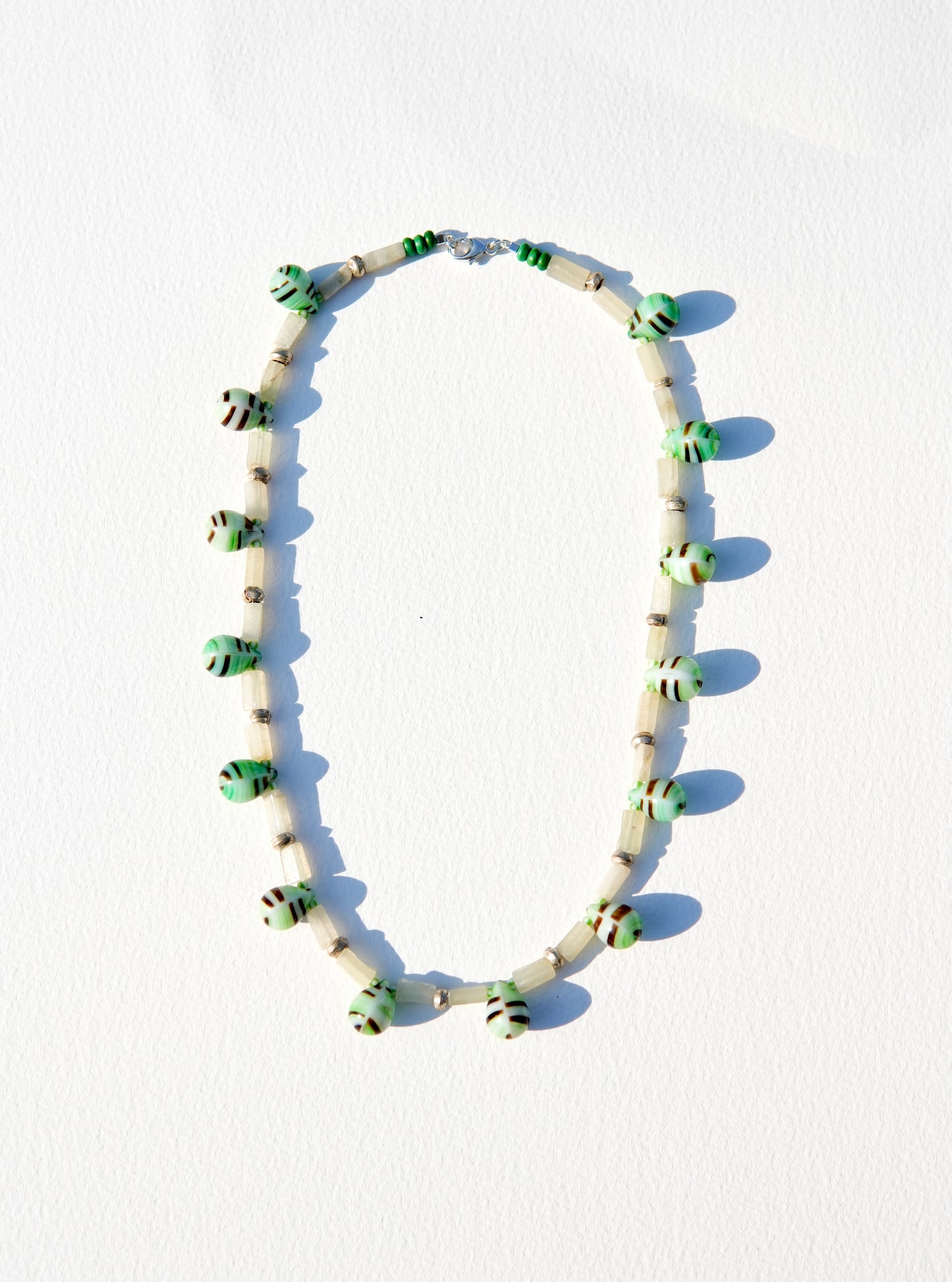 Czech Glass Drop Necklace #1