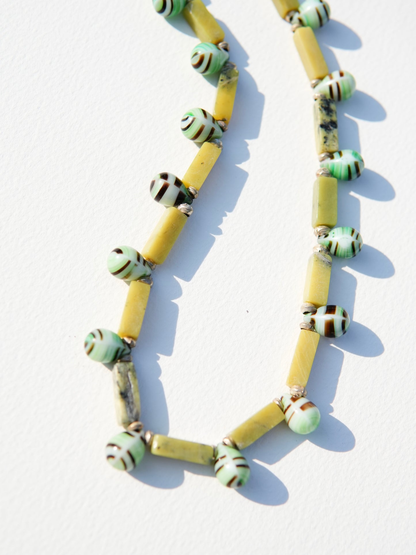 Czech Glass Drop Necklace #2