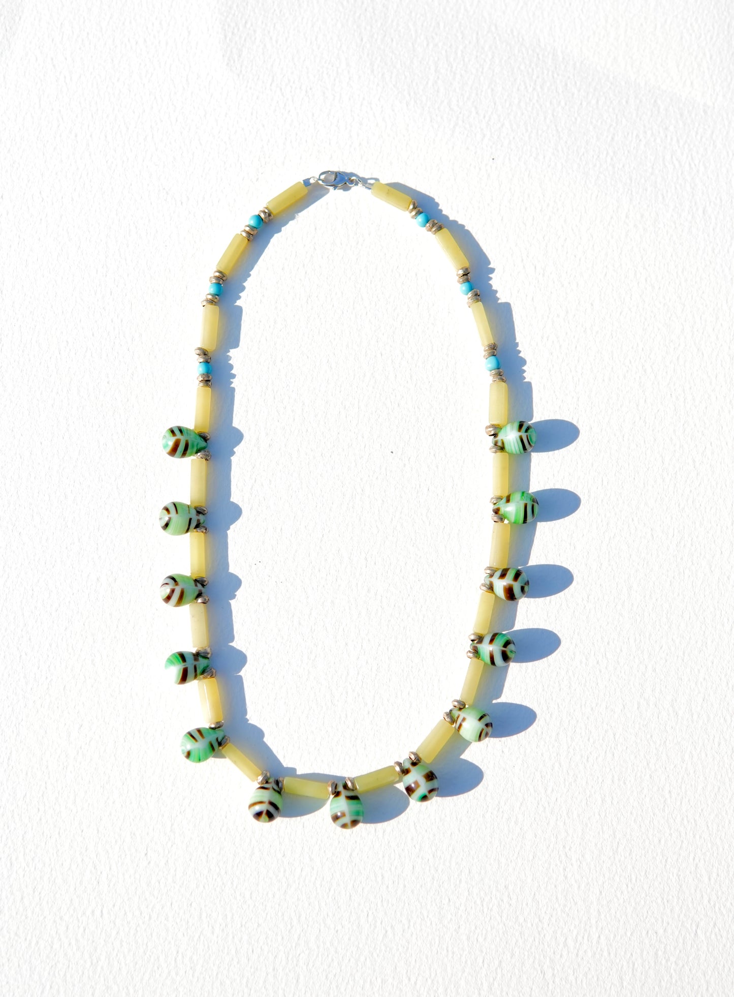 Czech Glass Drop Necklace #3