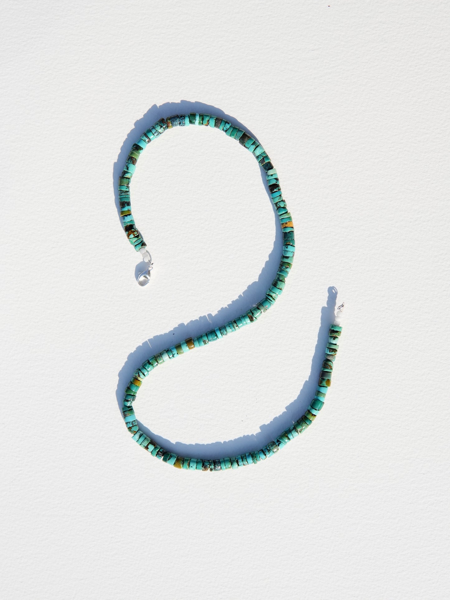 Heishi Turquoise Necklace #1