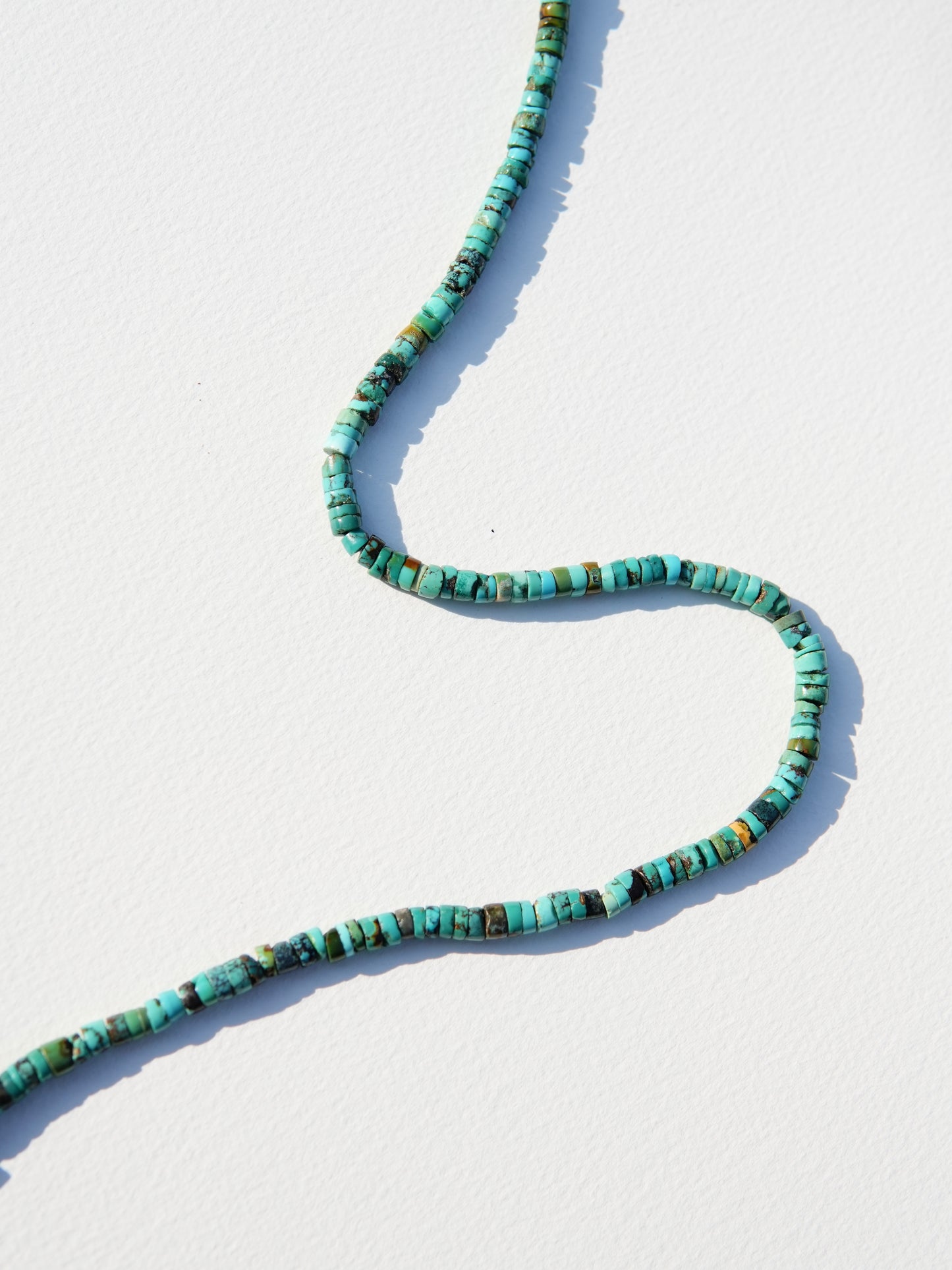 Heishi Turquoise Necklace #1