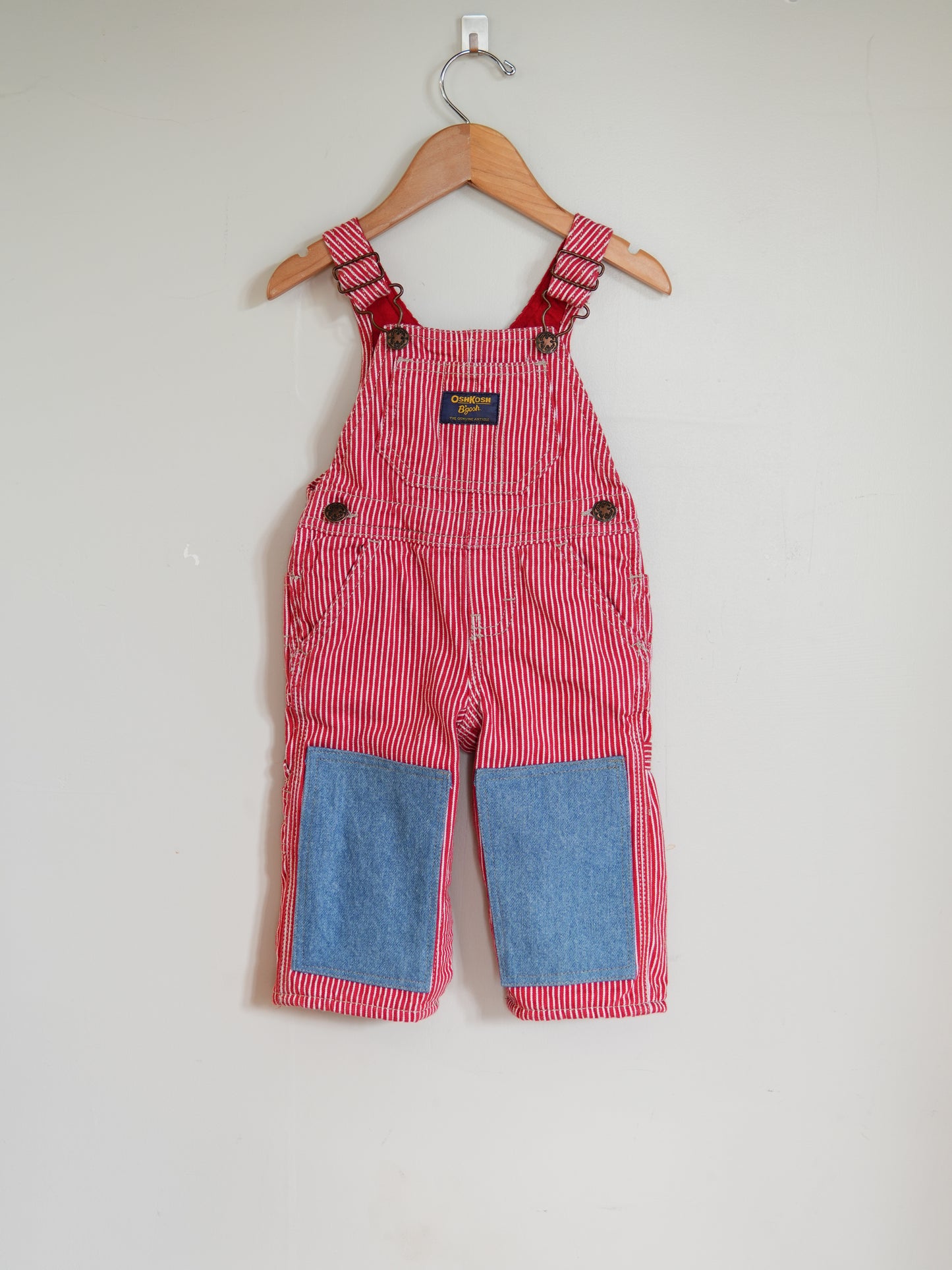 Knee Patch Red Hickory Overalls (9m)