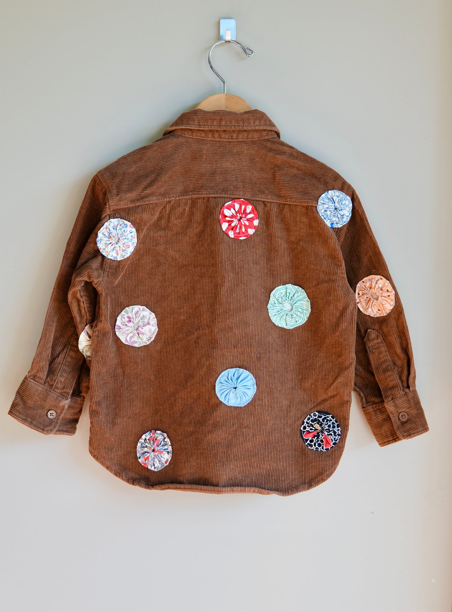 Polka Dot Yo-Yo Button Up (2/3y)