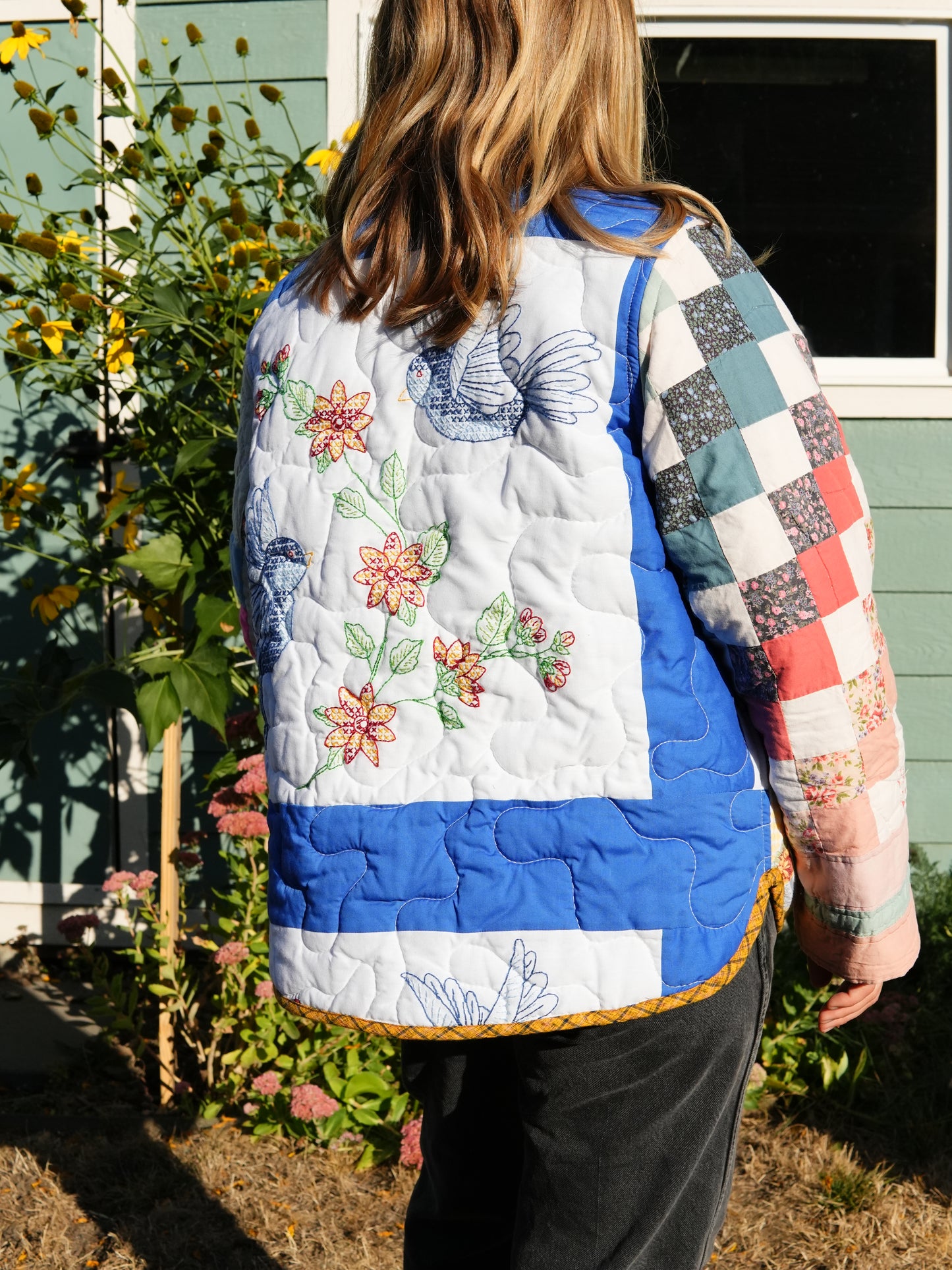 Scrappy Quilt Coat (M/L)