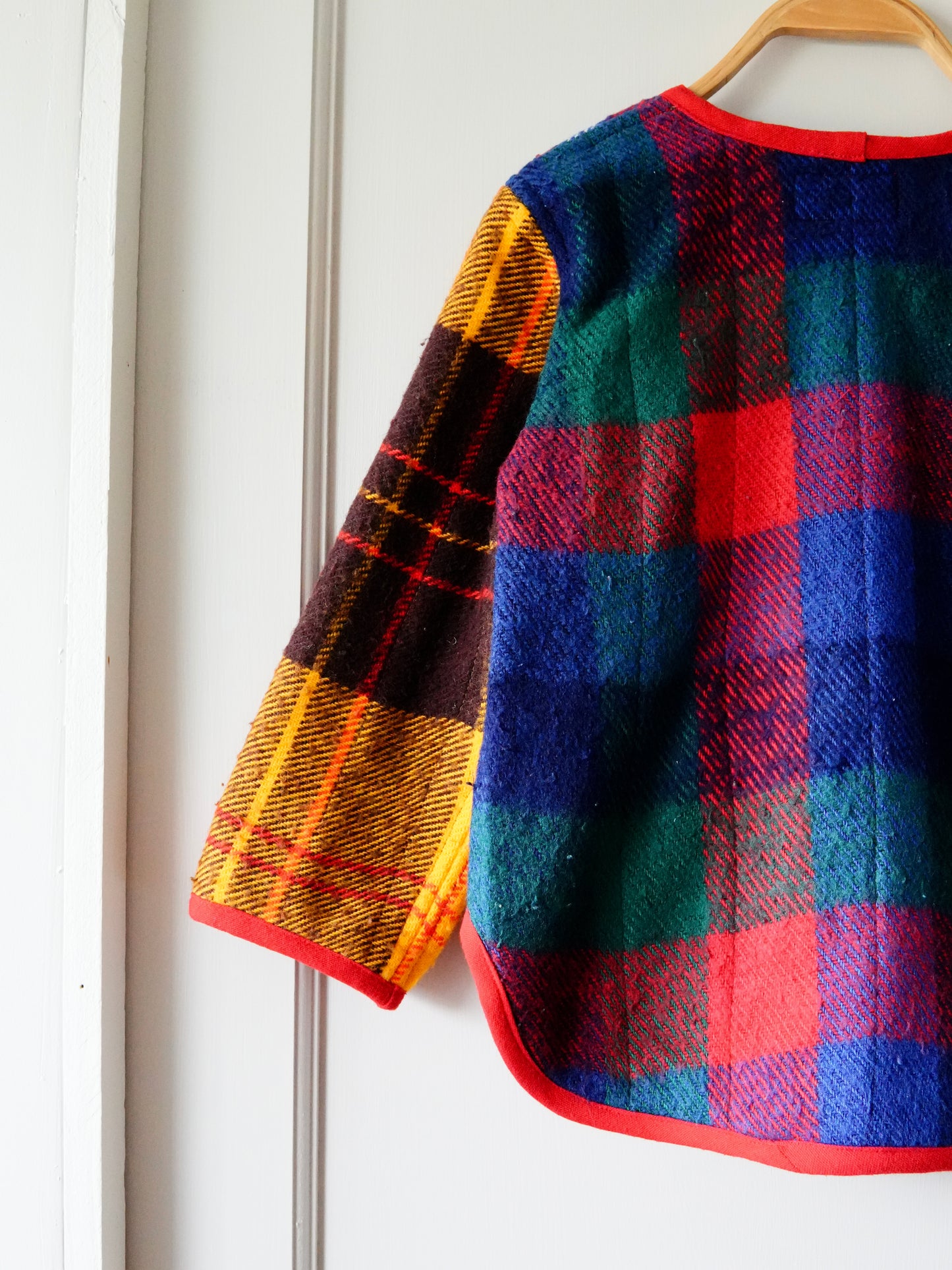 Mixed Plaid Liner Coat (4/5y)