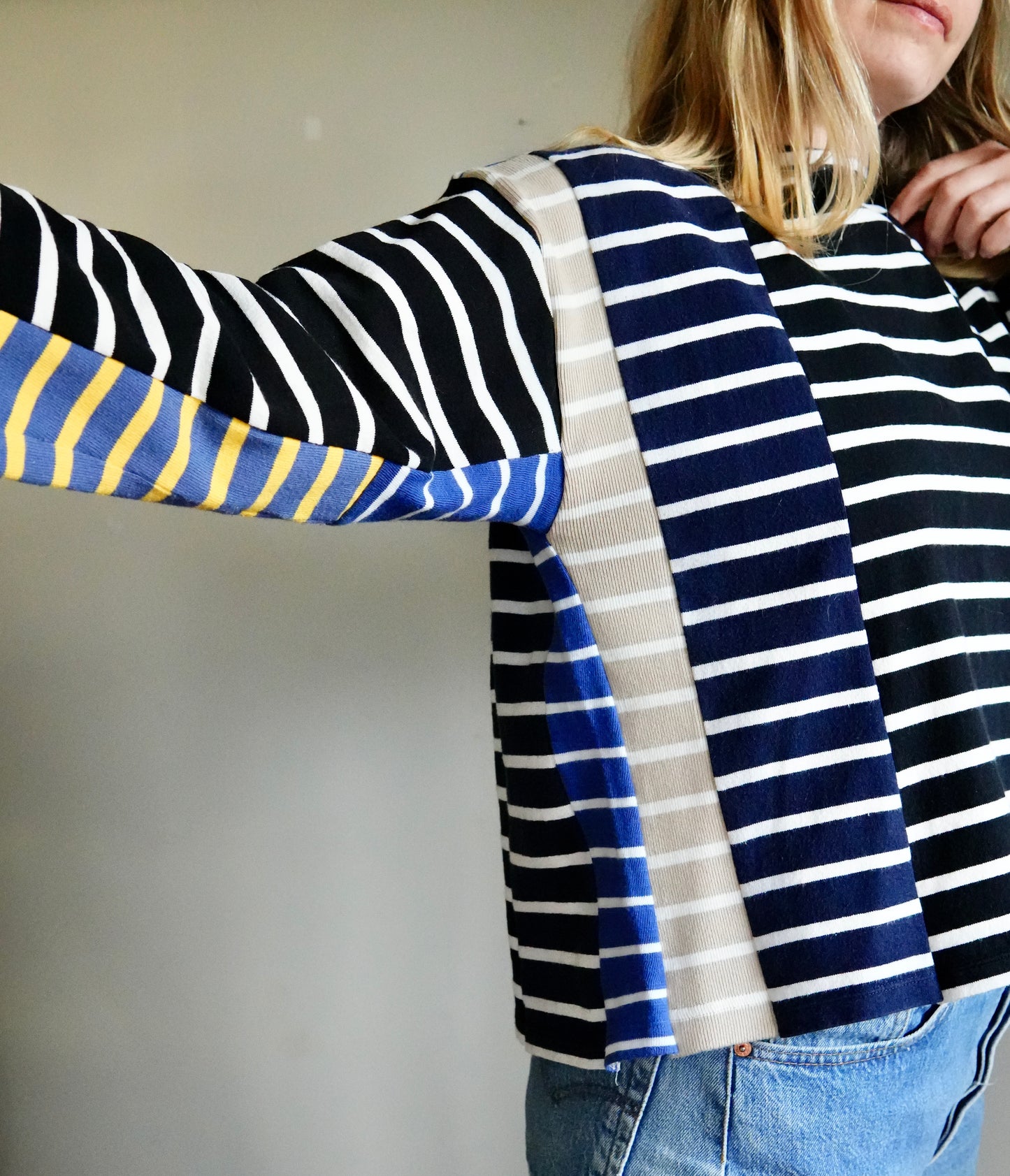 Mixed Stripe Sailor Tee #2