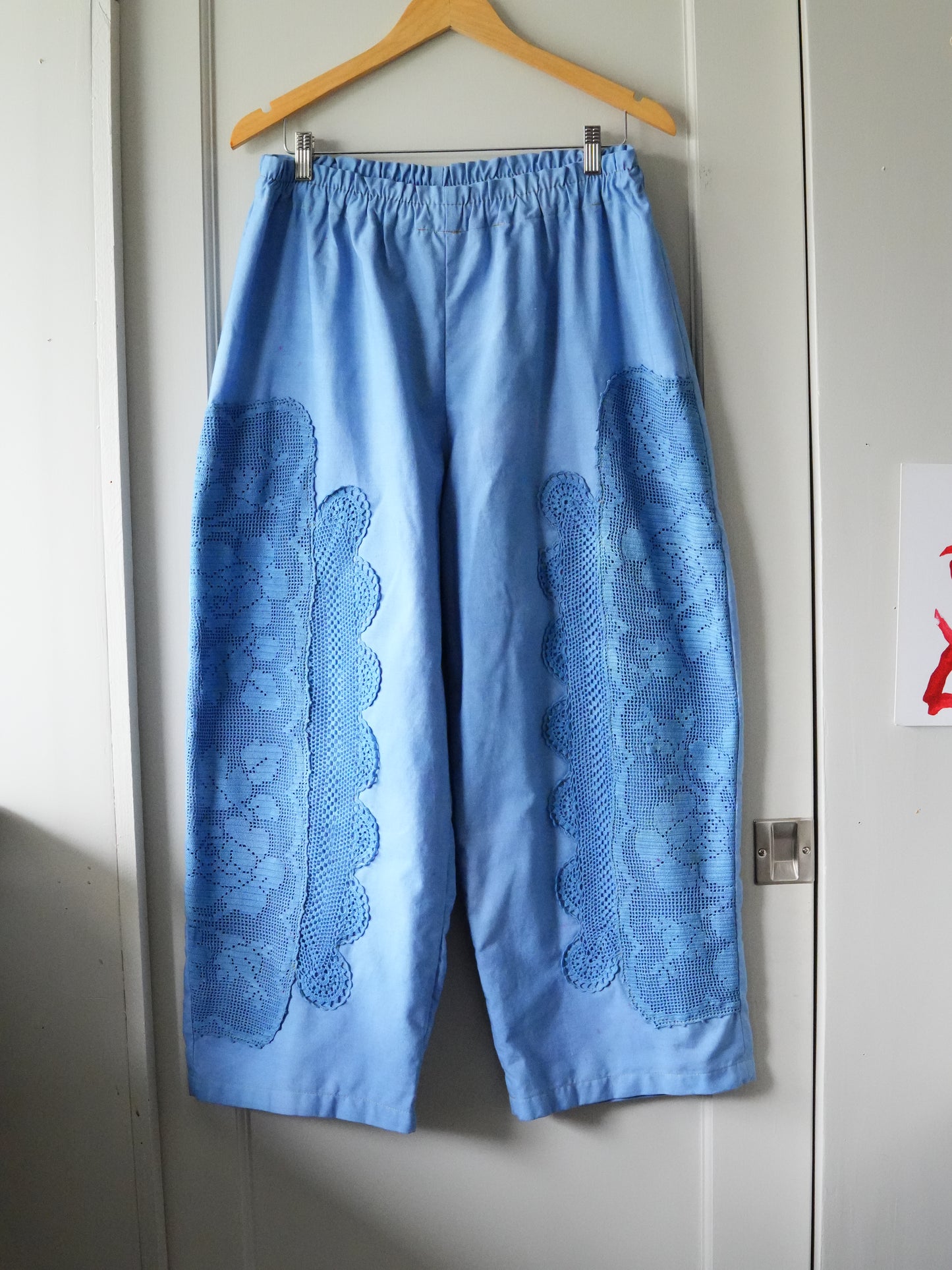 Overdyed Easy Pants L/XL (Sky)
