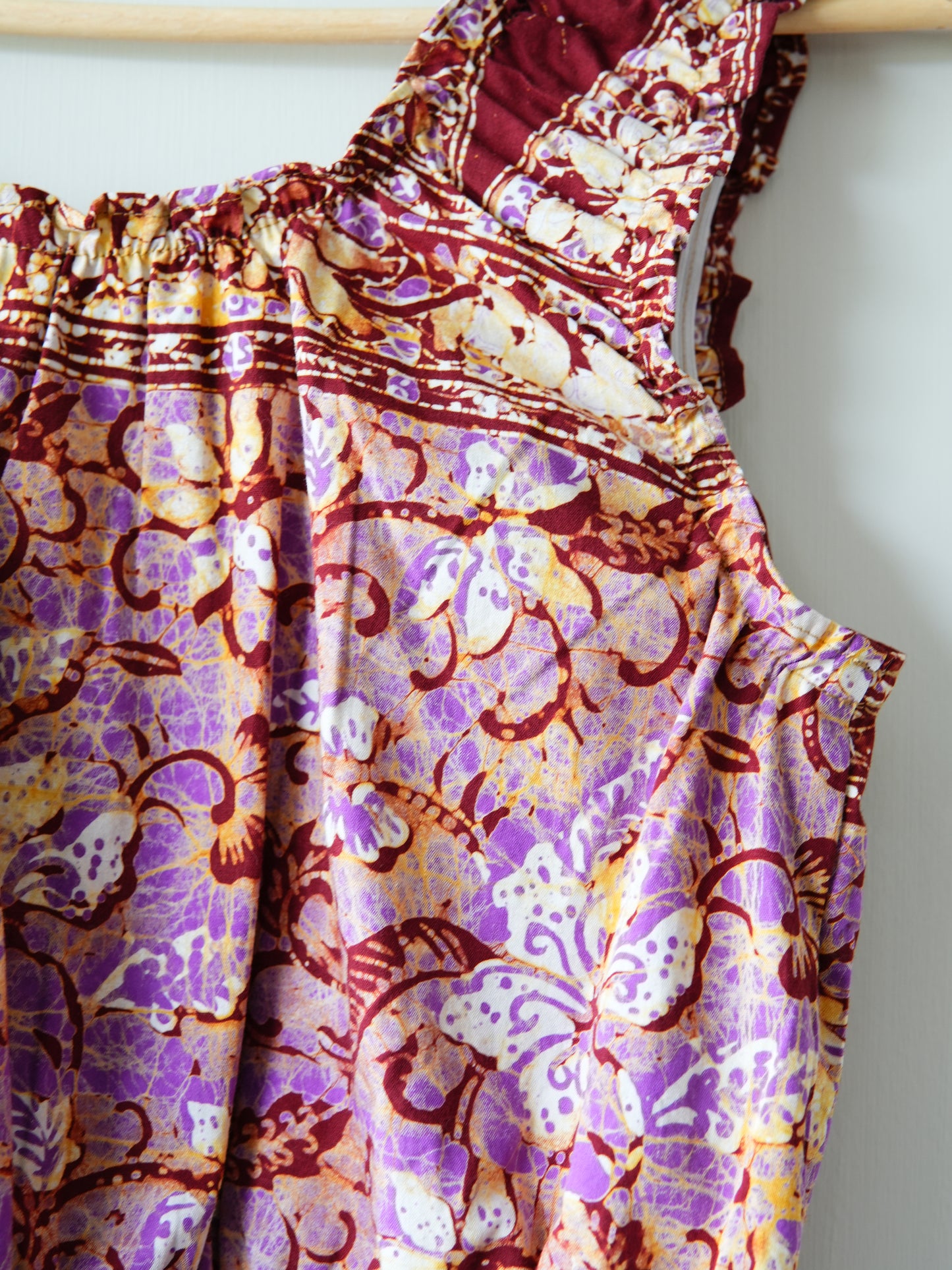 Batik Crop Tank (S)