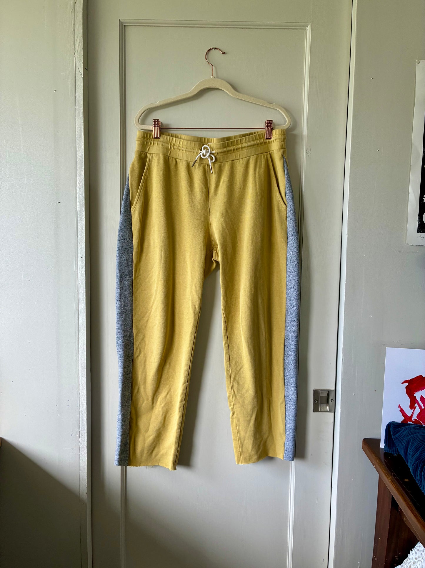 Wedge Sweats #4 (Butter + Gray)