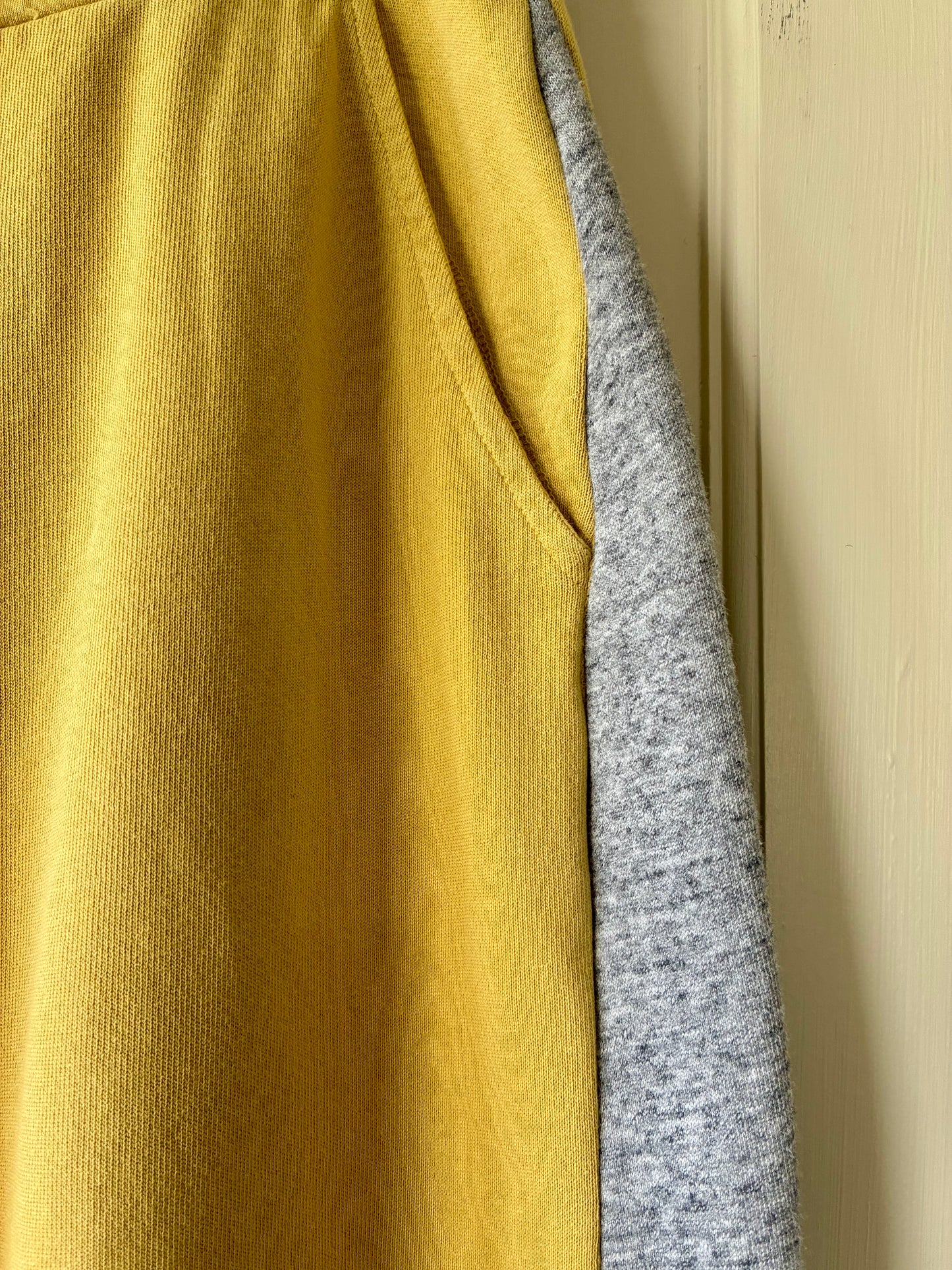 Wedge Sweats #4 (Butter + Gray)