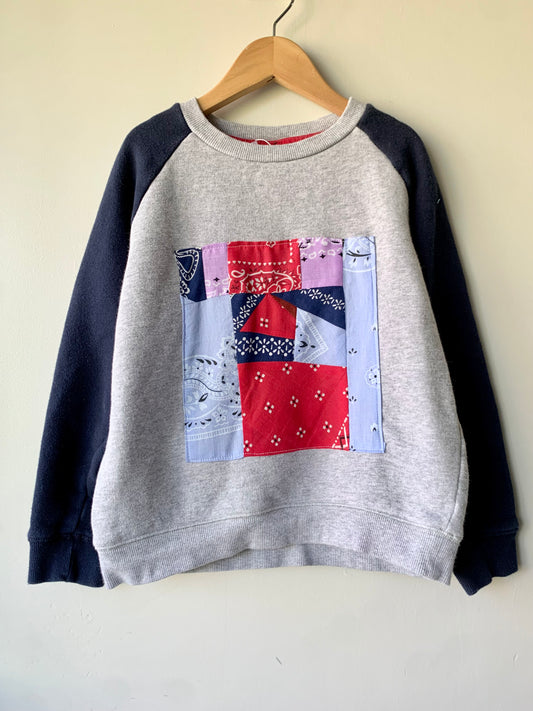 Vintage Bandana Patch Sweatshirt (Youth S)