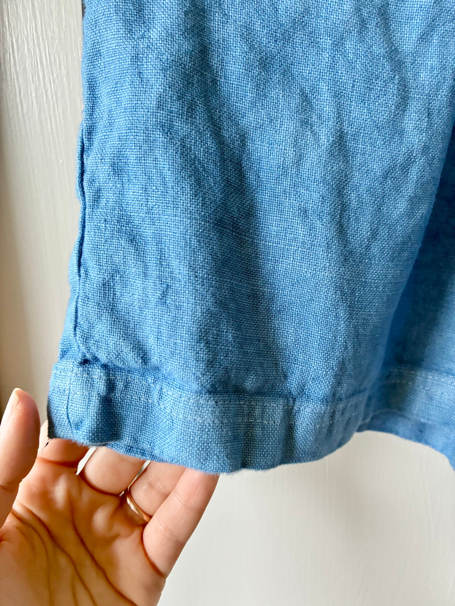 Indigo Linen Shorts (30")