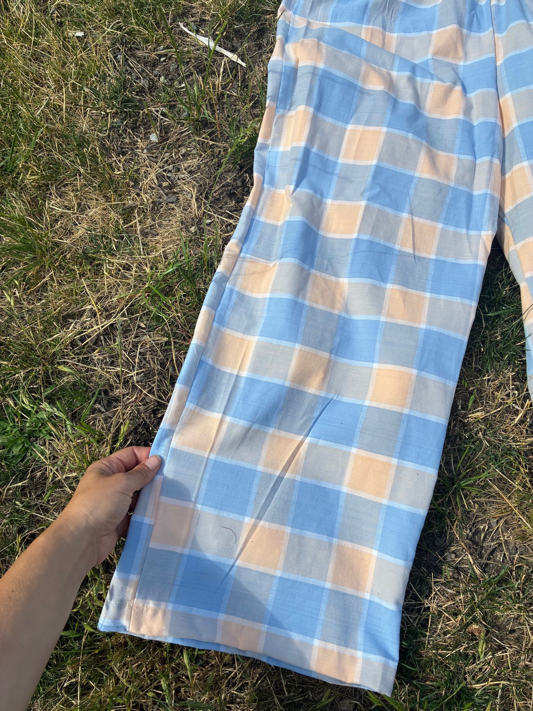 Plaid Jammie Pants (M) *sample*