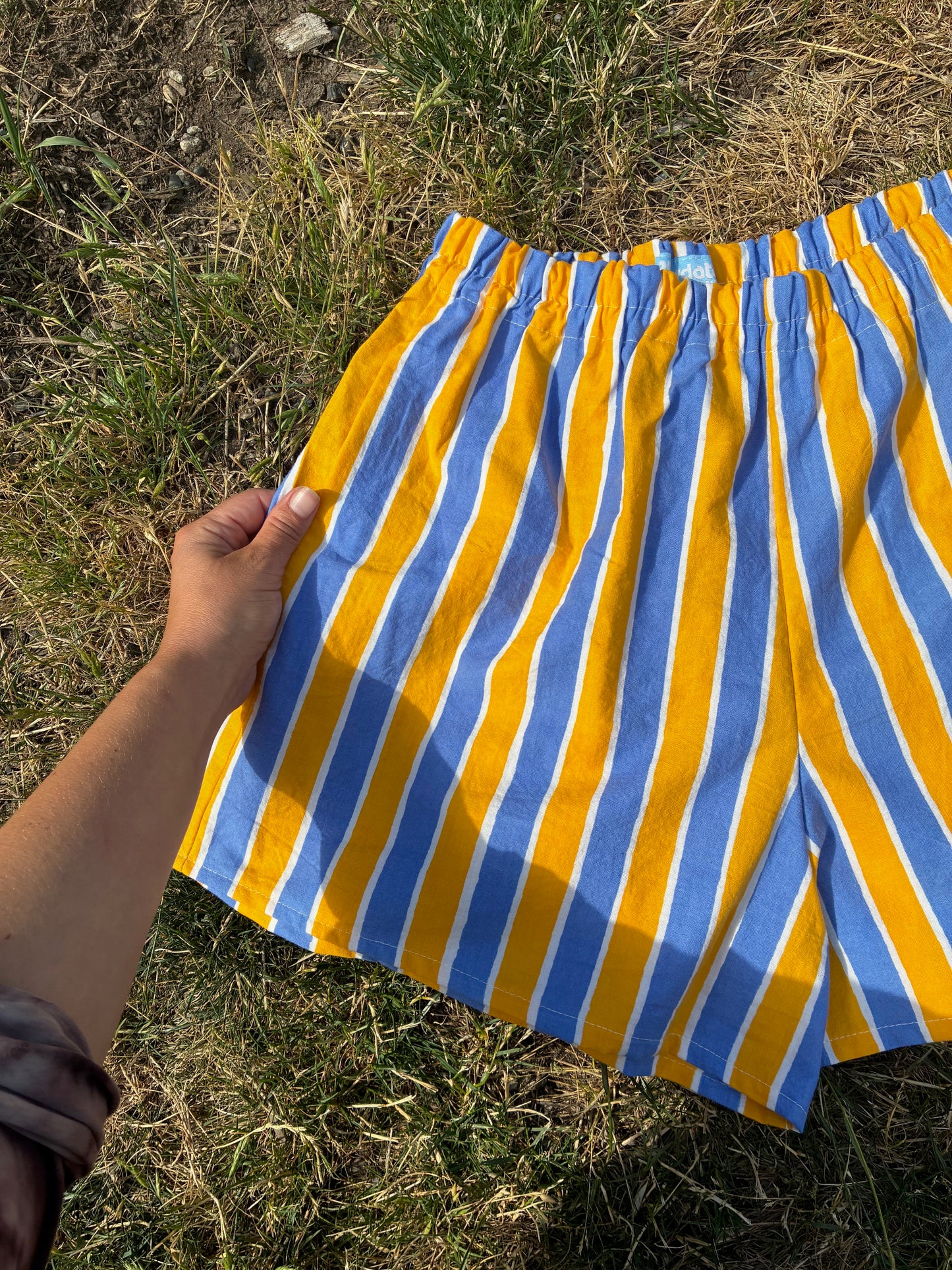 Stripe Easy Shorts (M)