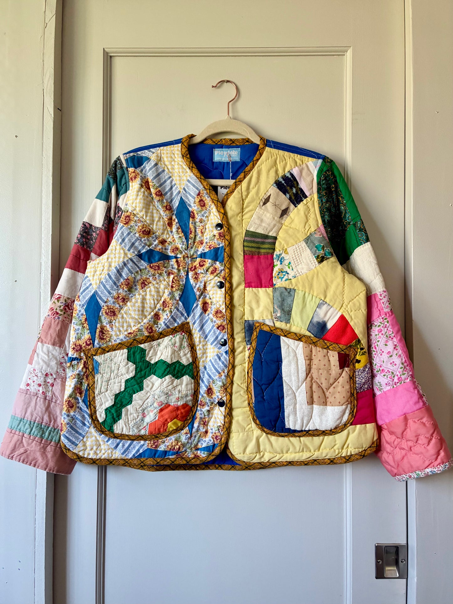Scrappy Quilt Coat (M/L)
