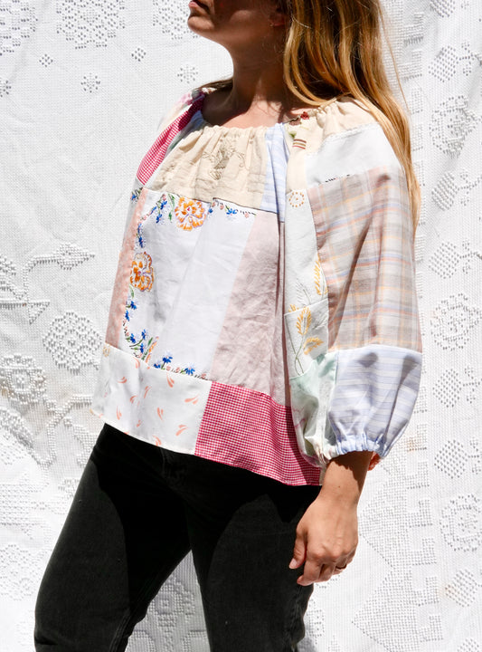9-Patch Cloud Blouse (S/L)