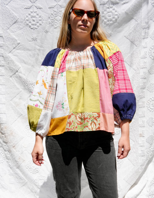 9-Patch Cloud Blouse (S/L)