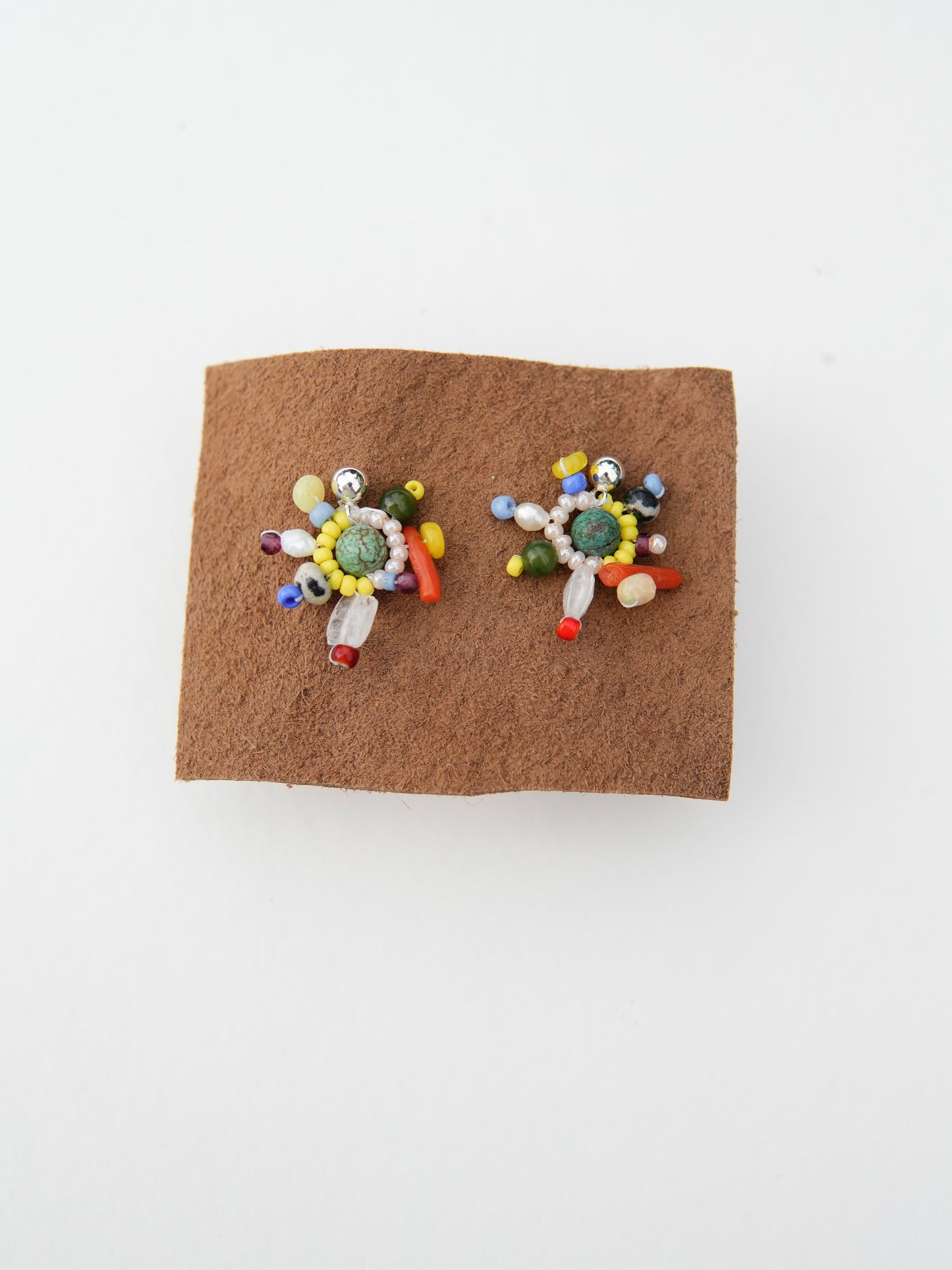 Woven Bead Studs #19