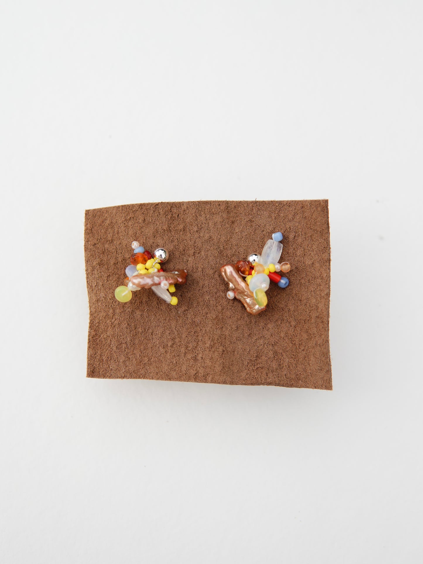 Woven Bead Studs #24