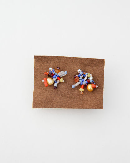 Woven Bead Studs #21