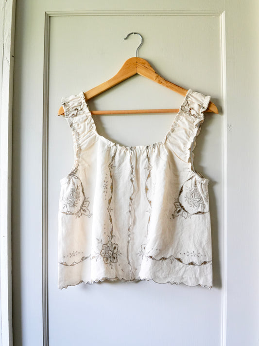 Vintage Linens Tank (L/XL)