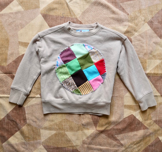 Quilt Patch Sweatshirt (4Y)