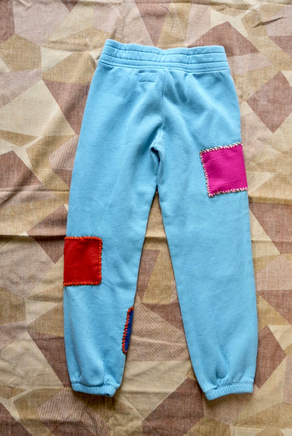 Teal Patchy Sweatpants (8Y)