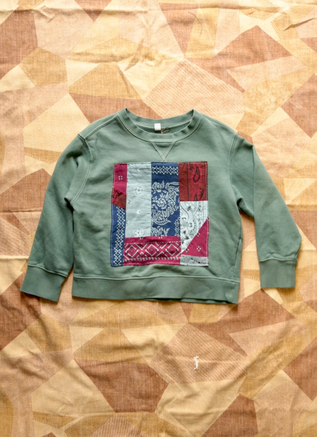 Bandana Patch Sweatshirt (5-6Y)