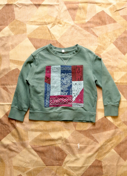 Bandana Patch Sweatshirt (5-6Y)