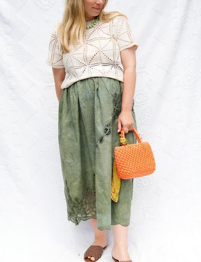 Cutwork Skirt #3 (S/M)