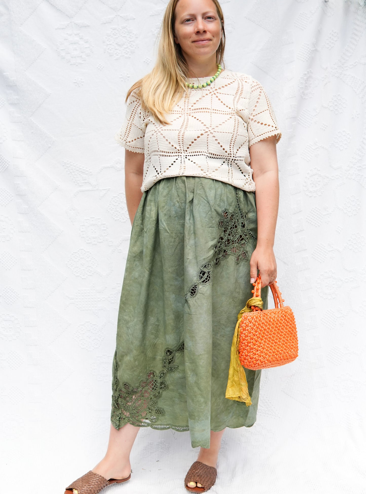 Cutwork Skirt #3 (S/M)