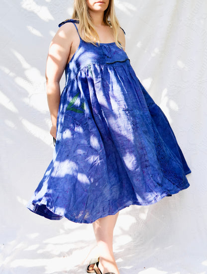 Tiered Linens Dress #2