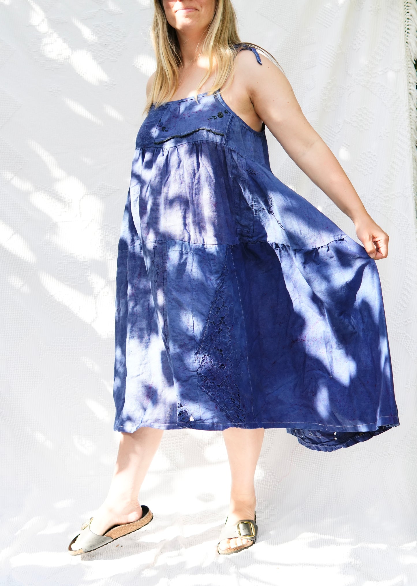 Tiered Linens Dress #2